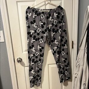 Grey Mickey Mouse Pj Pants
